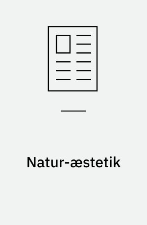 Natur-æstetik : et fotografisk billedprojekt i 10. klasse