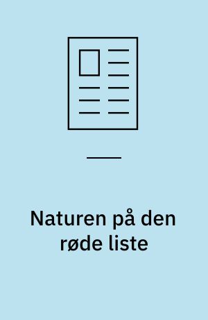 Naturen på den røde liste