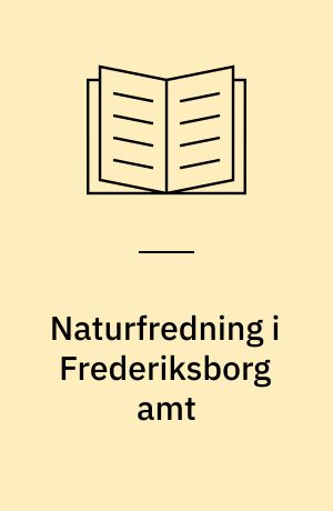 Naturfredning i Frederiksborg amt