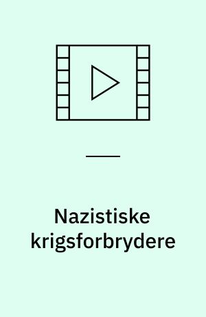 Nazistiske krigsforbrydere : Nazi war criminals (Stor skrift)