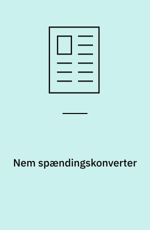 Nem spændingskonverter