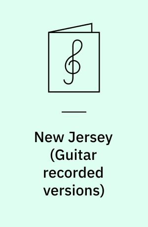 New Jersey : for 1 stemme og 1-3 guitarer med becifring