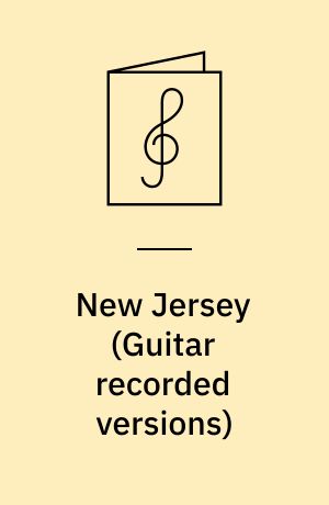 New Jersey : for 1 stemme og 1-3 guitarer med becifring