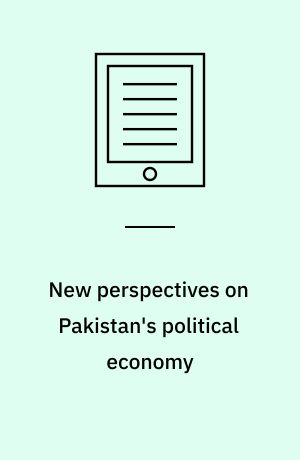 New perspectives on Pakistan's political economy : state, class and social change