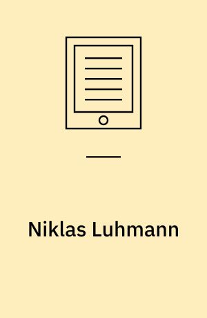 Niklas Luhmann