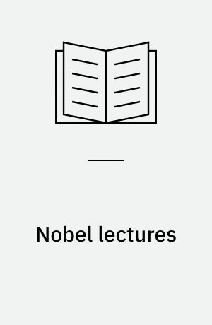 Nobel lectures : including presentation speeches and laureates' biographies : peace 1996-2000