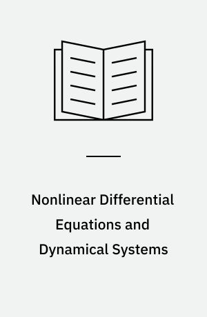Nonlinear Differential Equations and Dynamical Systems