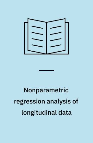 Nonparametric regression analysis of longitudinal data