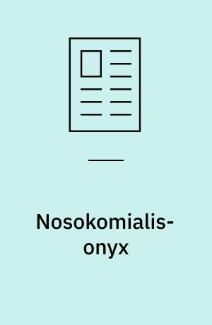 Nosokomialis-onyx