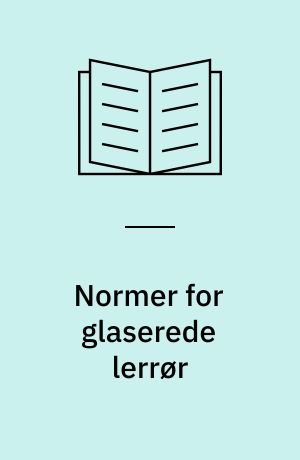 Normer for glaserede lerrør : Godkendt som Dansk Standard DS 402 af Dansk Standardiseringsraad