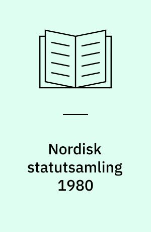Nordisk statutsamling 1980