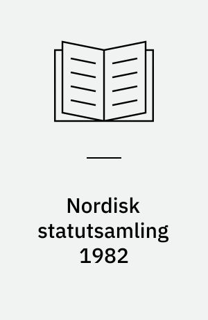 Nordisk statutsamling 1982
