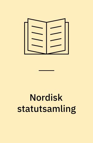 Nordisk statutsamling