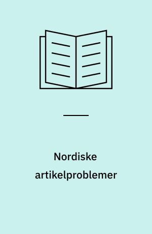 Nordiske artikelproblemer