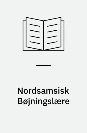 Nordsamsisk Bøjningslære