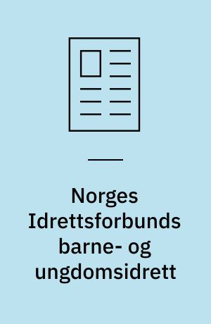 Norges Idrettsforbunds barne- og ungdomsidrett