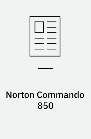 Norton Commando 850 : årgang 1976