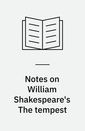 Notes on William Shakespeare's The tempest