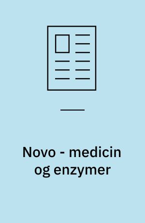 Novo - medicin og enzymer