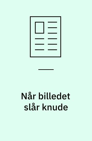 Når billedet slår knude : lidt om modstandspotentialet i to portrætter af Eckersberg