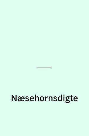 Næsehornsdigte