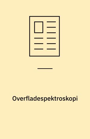 Overfladespektroskopi