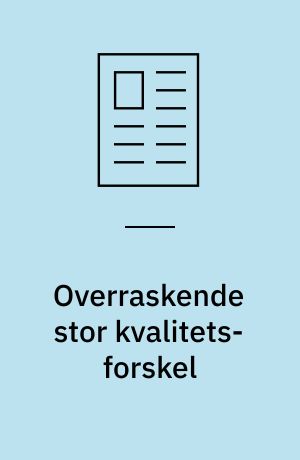 Overraskende stor kvalitets-forskel : 2 VHS TV-båndoptagere i duel