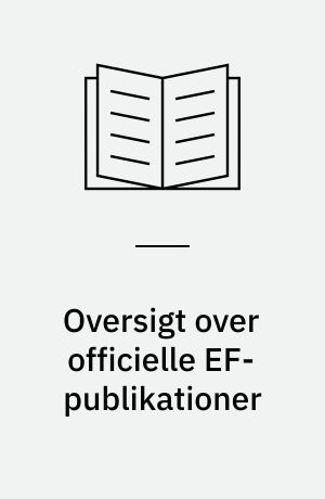 Oversigt over officielle EF-publikationer