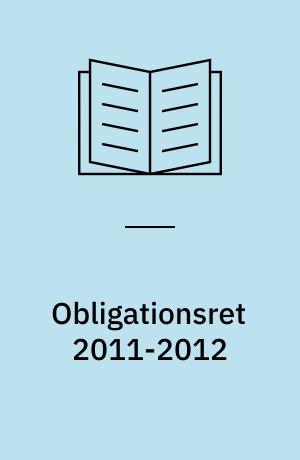 Obligationsret 2011-2012