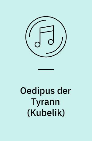 Oedipus der Tyrann