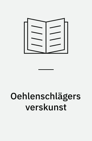 Oehlenschlägers verskunst