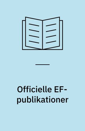 Officielle EF-publikationer : en oversigt