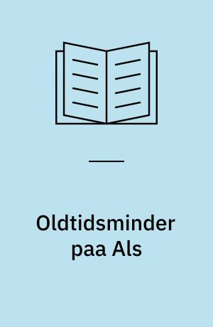 Oldtidsminder paa Als