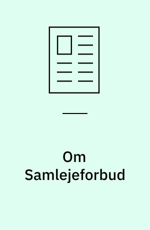 Om Samlejeforbud