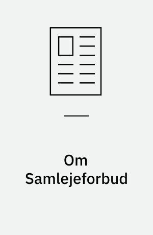 Om Samlejeforbud