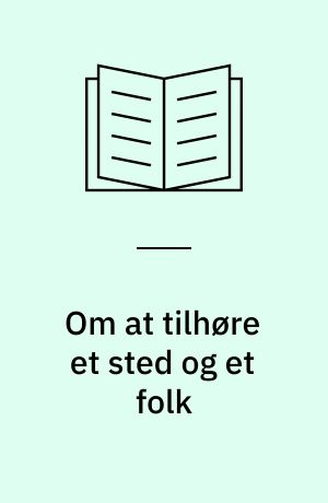 Om at tilhøre et sted og et folk : en undersøgelse af identitet, ritualisering og politisering blandt mapucher i Chile : speciale til kandidateksamen