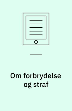 Om forbrydelse og straf