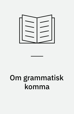 Om grammatisk komma
