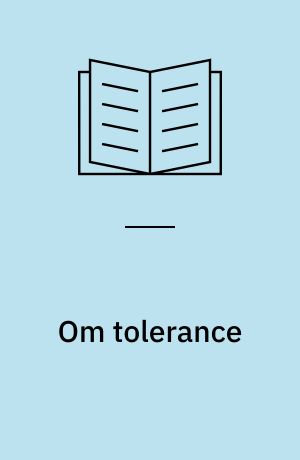Om tolerance
