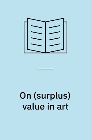 On (surplus) value in art