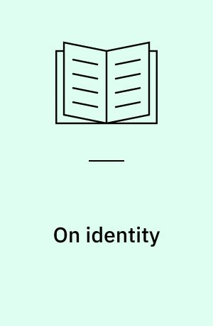 On identity : a study in genetic phenomenology