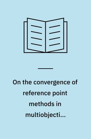 On the convergence of reference point methods in multiobjective programming