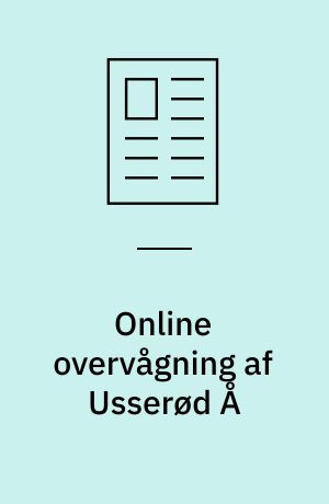 Online overvågning af Usserød Å