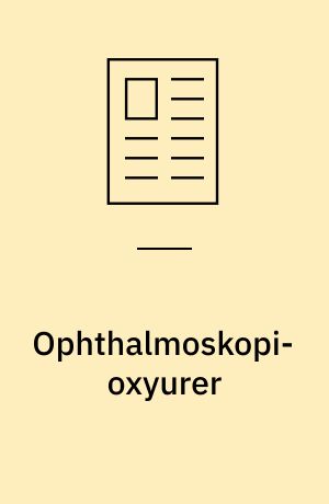 Ophthalmoskopi-oxyurer