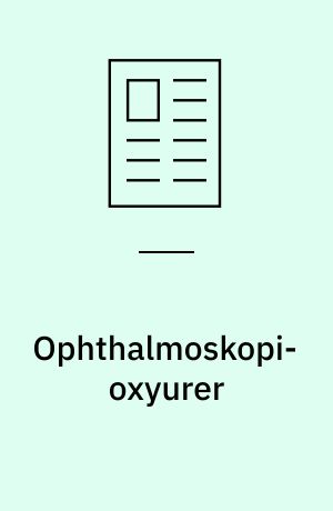 Ophthalmoskopi-oxyurer