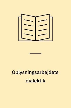 Oplysningsarbejdets dialektik : diskussion af et lyd/dias-produkts samfundsforandrende potentialer