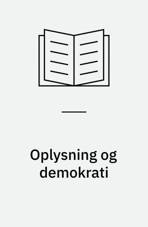 Oplysning og demokrati