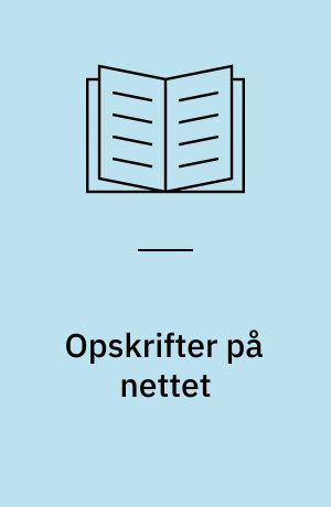 Opskrifter på nettet