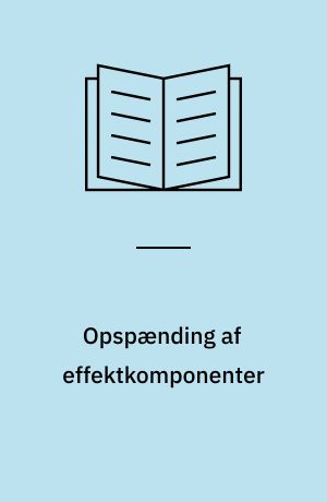 Opspænding af effektkomponenter : en undersøgelse af 12 materialevarianter til elektrisk isoleret opspænding af T0-3 effektkomponenter : termisk modstand, isolationsmodstand samt gennemslagsspænding under forskellige miljøforhold