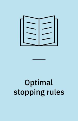 Optimal stopping rules